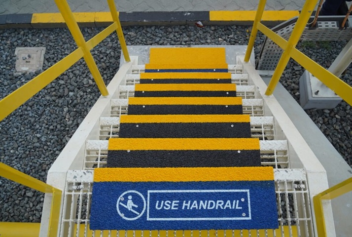 anti-slip steps