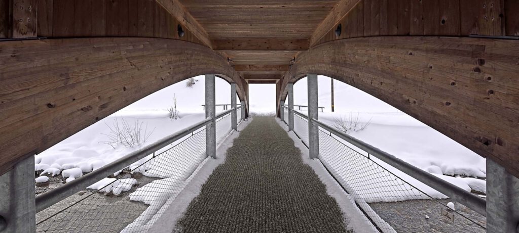 Antirutsch-Sicherheitsmatte für Brücke