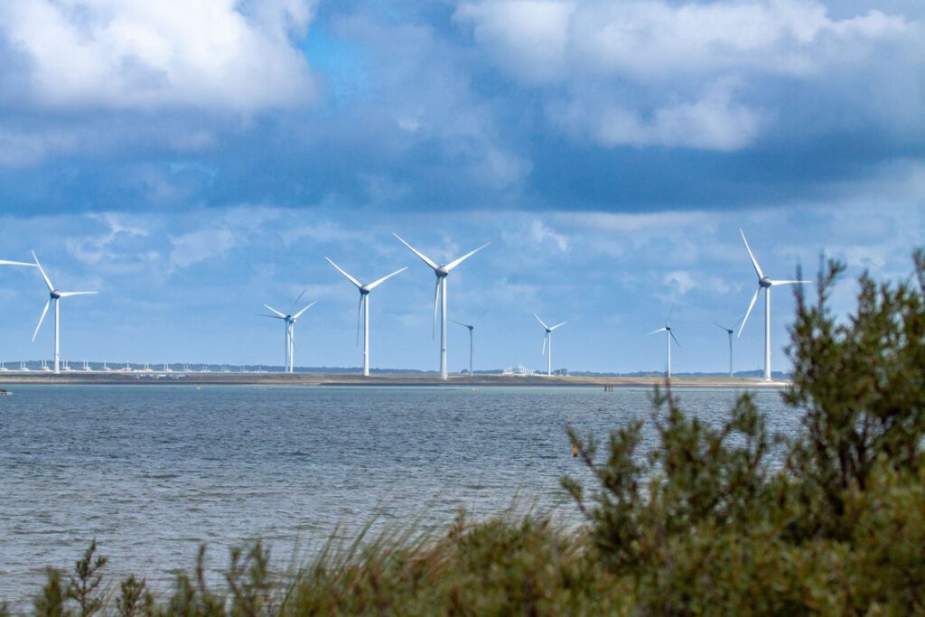 Windpark an der Küste – Rutschschutz für Windkraftanlagen